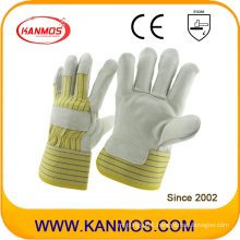Cowhide Grain Industrial Safety Work Leather Gloves (120042)